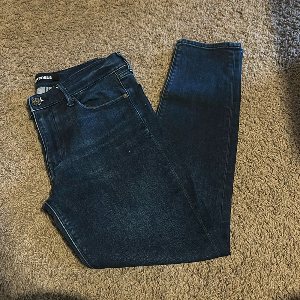 Express stretch skinny jeans size 10R